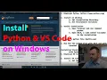 How to Install Python and VS Code on Windows