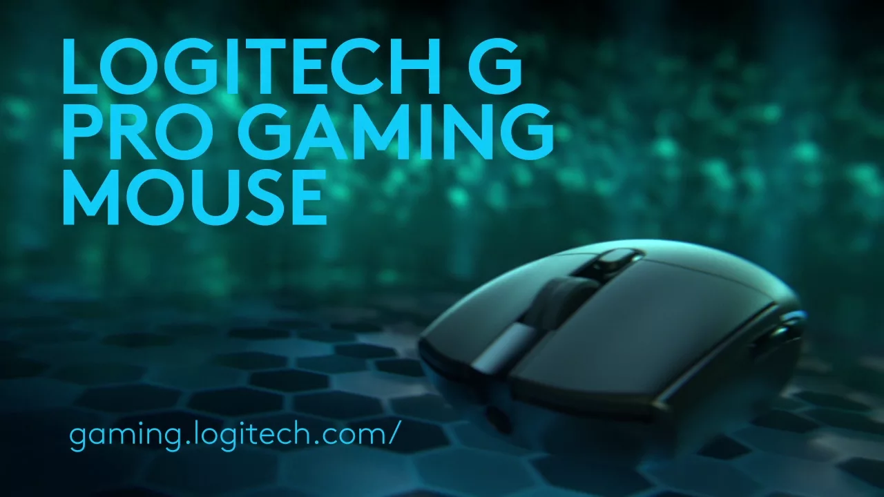 Souris gaming sans fil Logitech G Pro pour les professionnels d'eSport