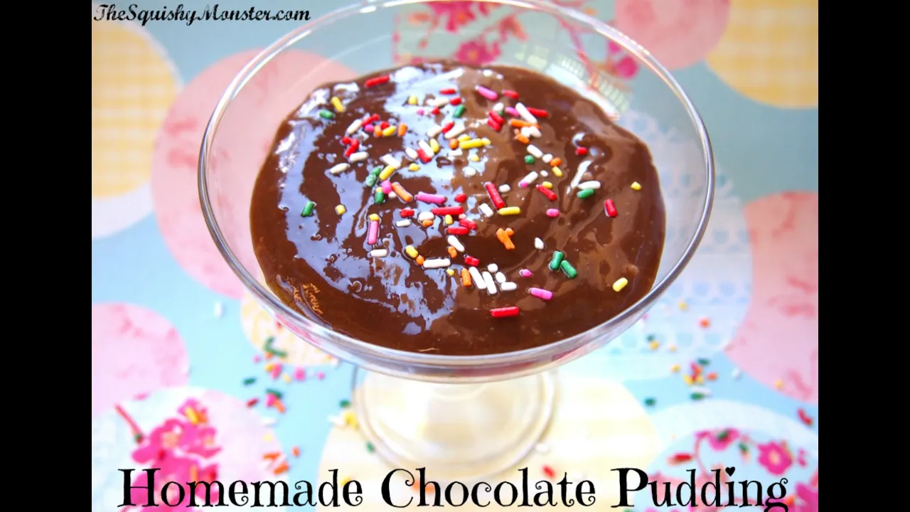 Homemade Chocolate Pudding