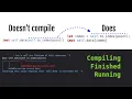 Rust Memory Safe Code Doesn t Compile When You Write it as a Single Line Two Lines OK
