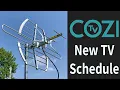 COZI TV new schedule changes for the new year 2026