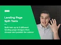 Landing Page Split Tests