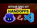 GitHub Spec Kit Agent Handoffs in Visual Studio Code