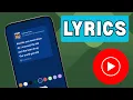 Download Lagu EINDELIJK! YouTube Music laat je nu songteksten delen