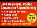 53 Java Keywords Naming Rules Input Methods Beginner to Pro Java Guide