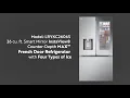 LG Refrigerators How to Use the 4 Types of Ice LG French Door Refrigerator