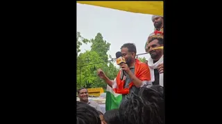 cjp live protest in jantar mantar delhi