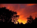 Stunning sunset after severe storm sweeps through Central NY