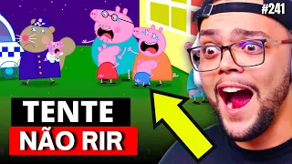 TENTE NÃO RIR com a PEPPA PIG DA ZUEIRA  ( Redublagem Well Cardoso )