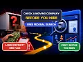 How to Check a Moving Company Before You Hire One Free Federal Tool