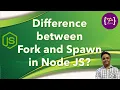 Difference between Fork and Spawn in Hindi Child Processes Process management Fork and Spawn