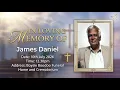James Daniel funeral at Boysie Boodoo Funeral Home and Crematorium