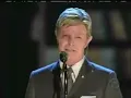 David Bowie's last performance ever, "Life On Mars"