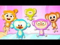 Five little monkeys jumping on the bed