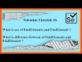 6 Selenium FindElements and FindElement