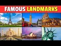 Download Lagu Landmarks of the World | 20 Famous Landmarks for Kids | Wonders of the World #landmarks #travel