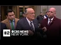 Rudy Giuliani says he s out of money