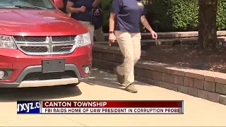 FBI IRS raiding UAW president s home in Canton Township