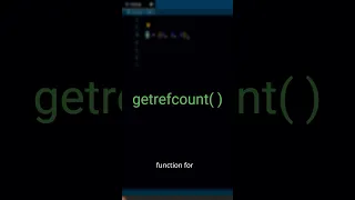Check the Reference Count of an Object in Python