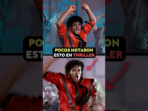 😳👏 El detalle que POCOS SABÍAN sobre THRILLER de Michael Jackson
