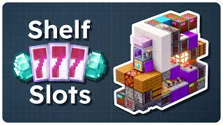 Tiny Shelf Slot Machine Minecraft Java 26 2 Redstone Tutorial with michael23b