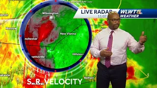 WLWT 5 Severe Weather Coverage partial April 8 2020