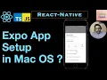 React-Native ExpoApp in Mac-OS Sonoma------2023