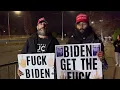 President Biden s Motorcade on Father Capodanno Blvd w Mixed Reactions - STATEN ISLAND