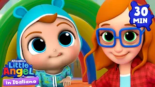 Ricreazione a scuola, con la maestra! 🏫 Little Angel Italiano | Cartoni Animati per Bambini