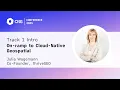 CNG 2025 On-ramp to Cloud-Native Geospatial - Julia Wagemann Track 1 Introduction