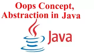 Oop s Concept Abstraction in Java Programming