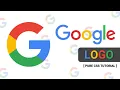 How To Create a GOOGLE LOGO Pure HTML CSS3 Tutorial