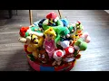 RARE Universal Japan Mario Bros Plush Gift Box Set Super Nintendo World