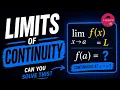 Limits and Continuity Practice Problems with Solutions