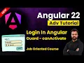 Login Page In Angular 22 CanActivate Guard To Protect Unauthorized Access Angular 22 Tutorial