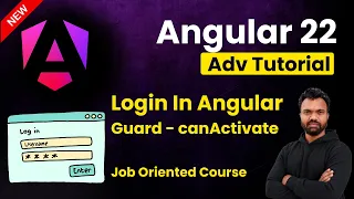 Login Page In Angular 22 CanActivate Guard To Protect Unauthorized Access Angular 22 Tutorial