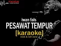 Download Lagu pesawat tempur - Iwan fals (karaoke) rock n roll versi #karaokelirik #oi