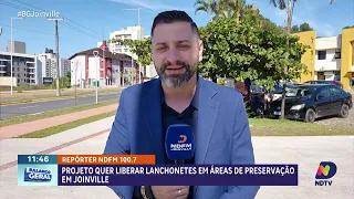 Projeto quer liberar lanchonetes em áreas de preservação em Joinville