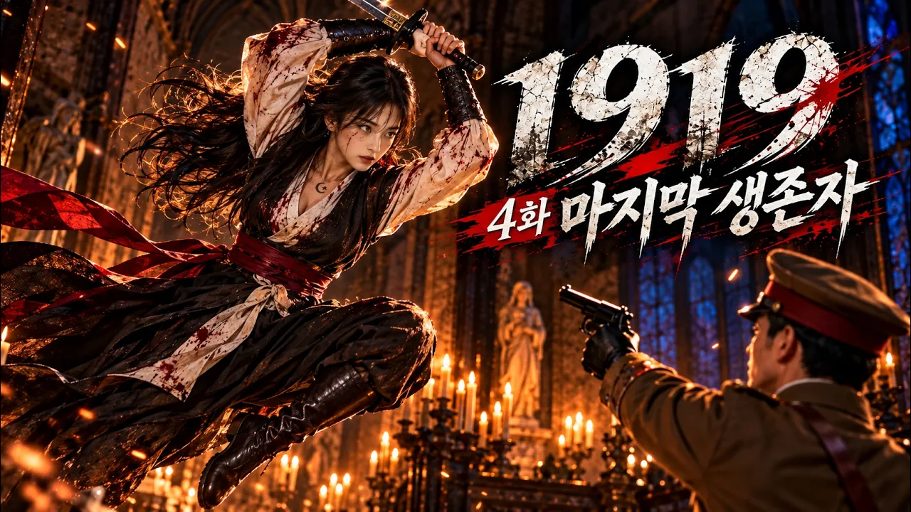 눈앞에서 동생을 잃은 루나, 마지막 반격이 시작된다 l 1919 마지막 생존자 l AI드라마