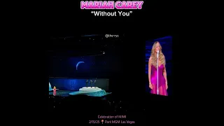 Without You Mariah Carey Live 02 15 2025 Las Vegas 