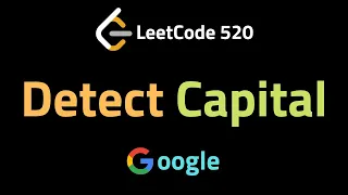 Detect Capital - LeetCode 520