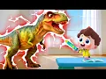 Lagu Dinosaurs in My House | Dinosaurs Stories for Kids | Nursery Rhymes \u0026 Kids Songs | BabyBus