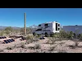 Old China Dam - Wild Burros! - Free BLM Dispersed Camping - Lake Pleasant Arizona