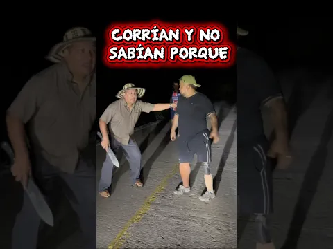CORRÍAN SIN SABER PORQUE JAJAJA #short #viral #reels