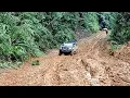 Download Lagu Toyota Hilux On Mud Hill Road - Pickup Truck Extreme Trail and All Stuck