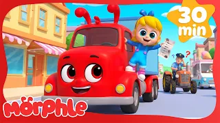 Mila and Morphle's Big Red Truck Delivery! 🚛💨 | Morphle | Cars, Trucks & Vehicles | Moonbug Kids
