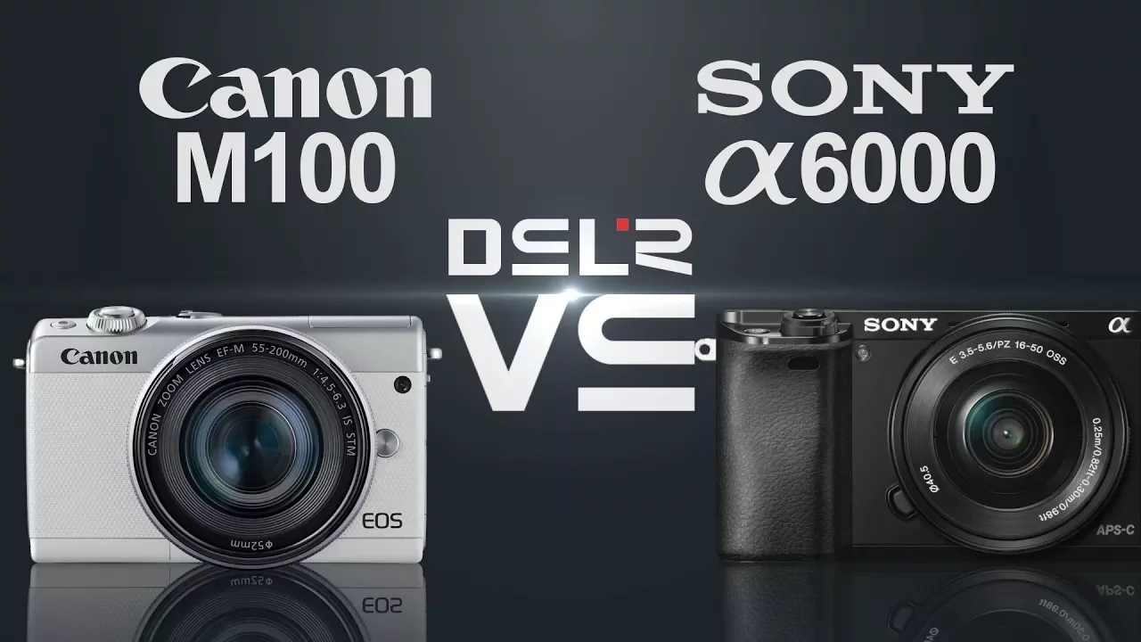 Canon EOS M50 vs Sony Alpha A6000. 