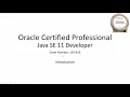 Introduction - OCP Java SE 11 Developer Exam Course 1Z0-819