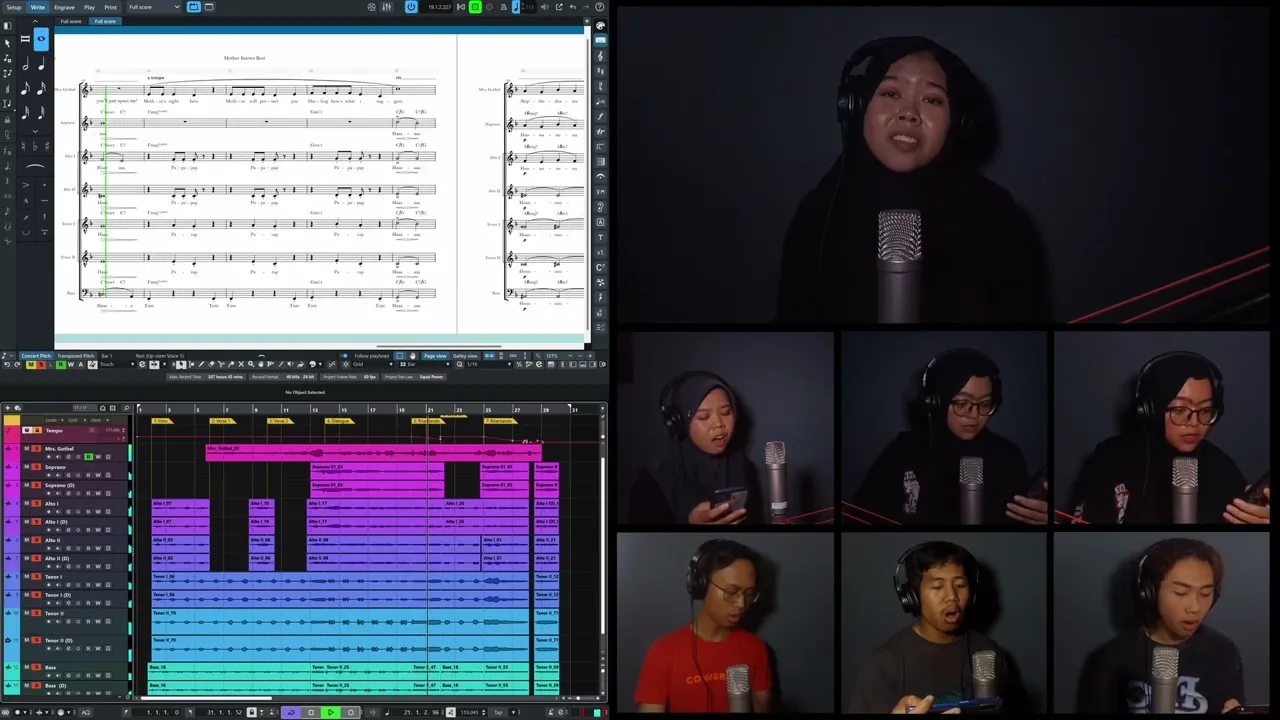 Mother Knows Best "Tangled" for Choir (Short)