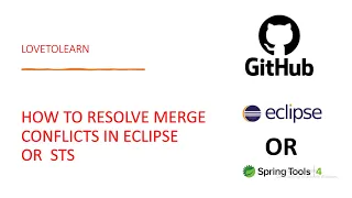 How to resolve conflicts in git through Eclipse How to resolve conflicts in git using eclipse